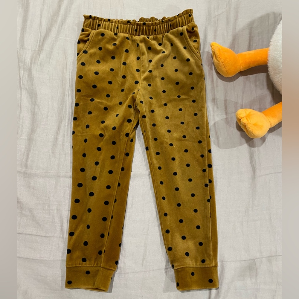 GAP 4y Pants with Black Dots